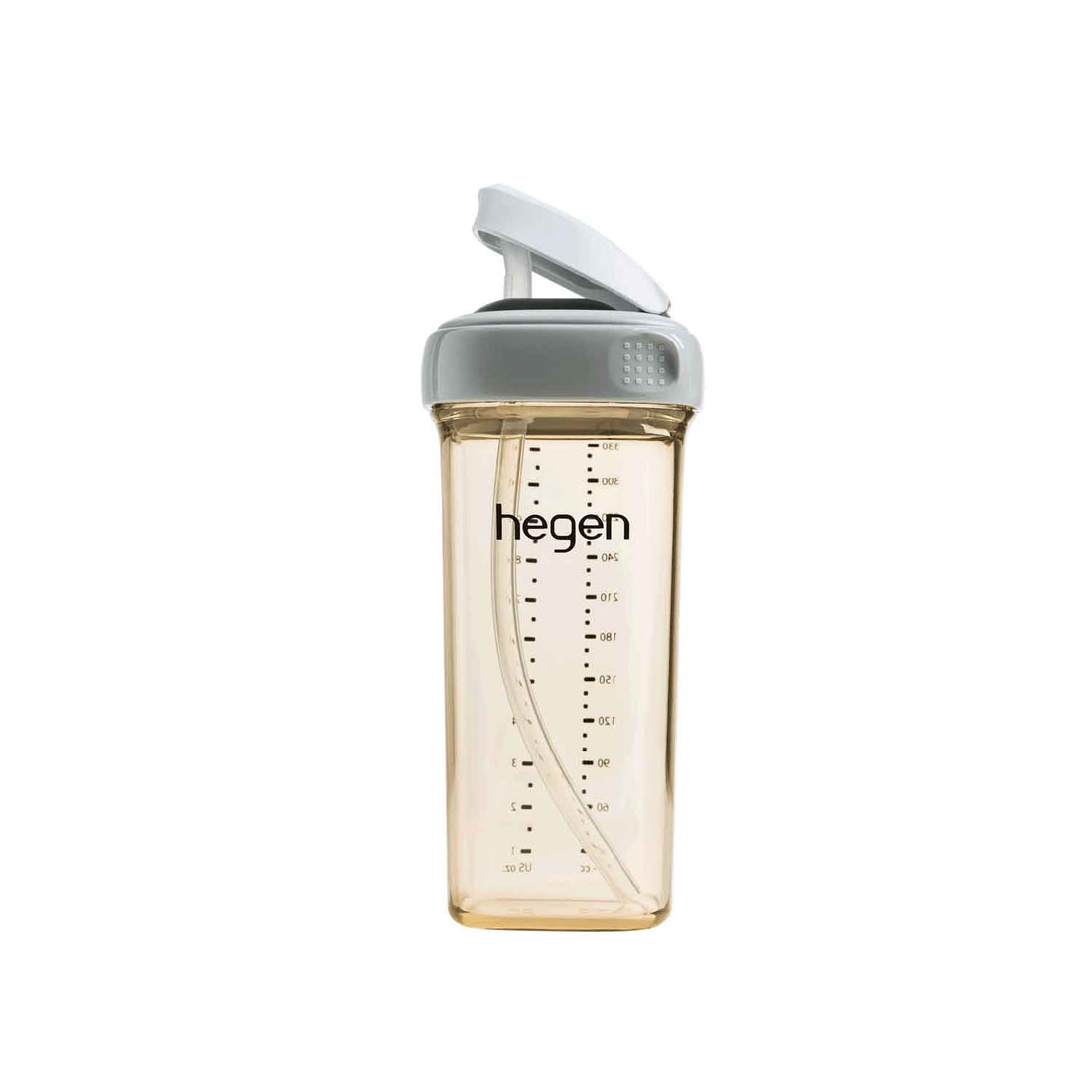 Hegen PCTO™ 330ml/11oz Straw Cup PPSU Grey (9 months and above)