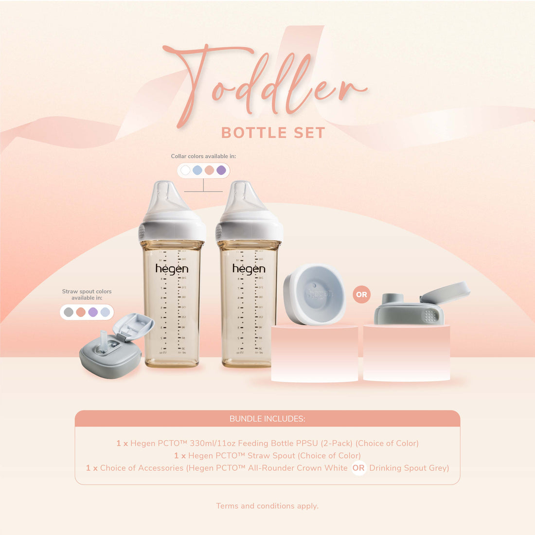 Toddler Bottle Set